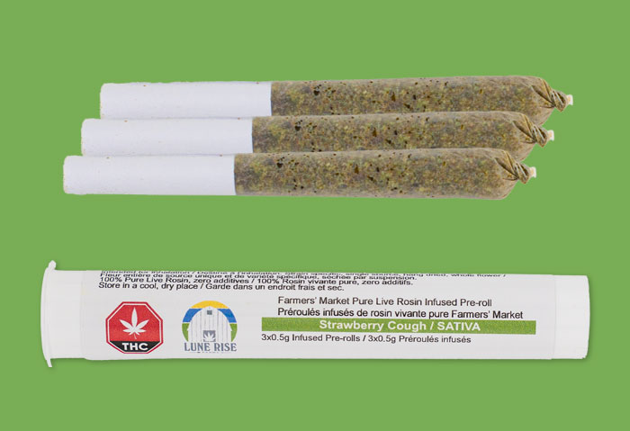 Lune Rise Strawberry Cough – SATIVA product shot