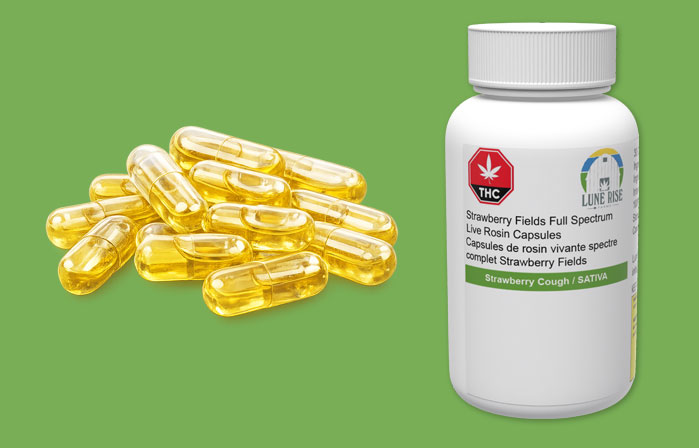 Lune Rise Strawberry Cough – SATIVA product shot